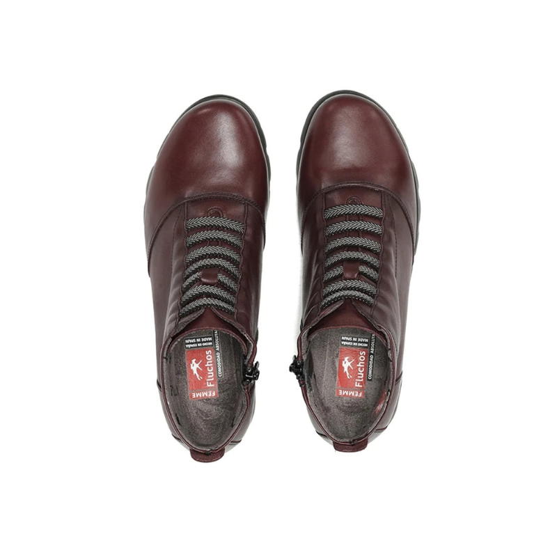 BOTIN ELASTICOS BURDEOS F0356