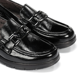 MOCASIN GLADIS CHAROL NEGRO F1794