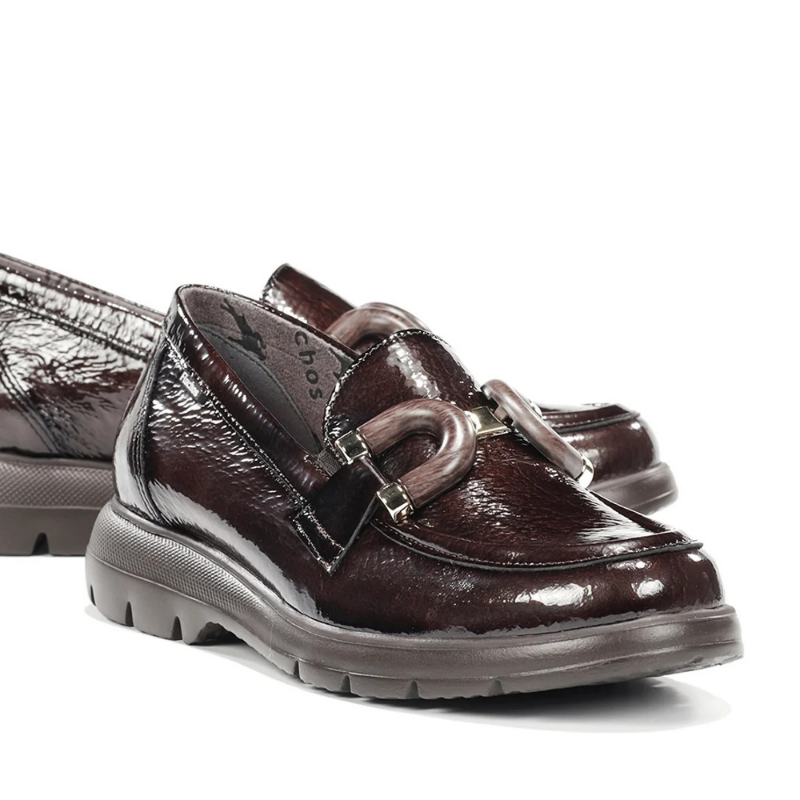MOCASIN APLIQUE CAFE F2514