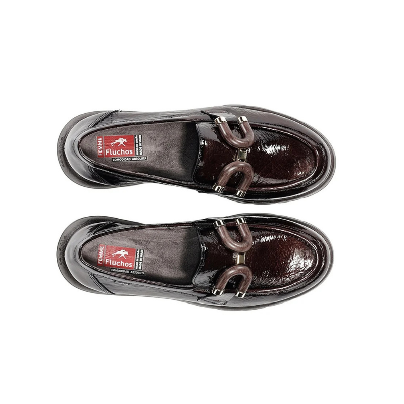 MOCASIN APLIQUE CAFE F2514