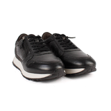 SNEAKER CREMALLERA NEGRO 7041