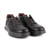 ZAPATO CORDON CREMALLERA NEGRO 39904NA