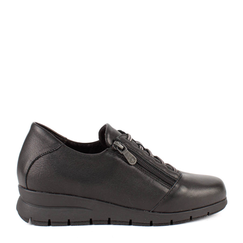 CASUAL ELASTICOS CREMALLERA NEGRO 2802