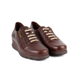 CASUAL ELASTICOS CREMALLERA MARRON