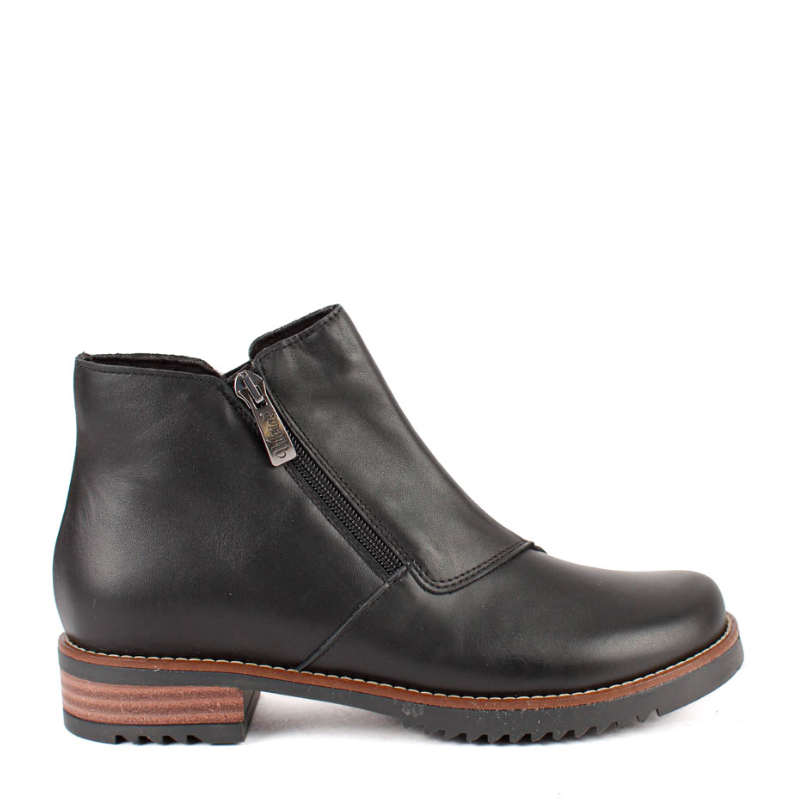 BOTIN CREMALLERA NEGRO 2300