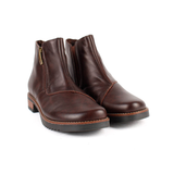 BOTIN CREMALLERA MARRON 2300