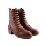 BOTIN ALTO ELASTICOS CUERO 2325