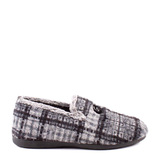 ZAPATILLA CERRADA CUADROS NEGRO 6501-292