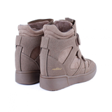 BOTIN SNEAKER VELCROS TAUPE 1361
