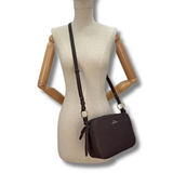 BANDOLERA ESPIGA MARRON