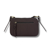 BANDOLERA ESPIGA MARRON