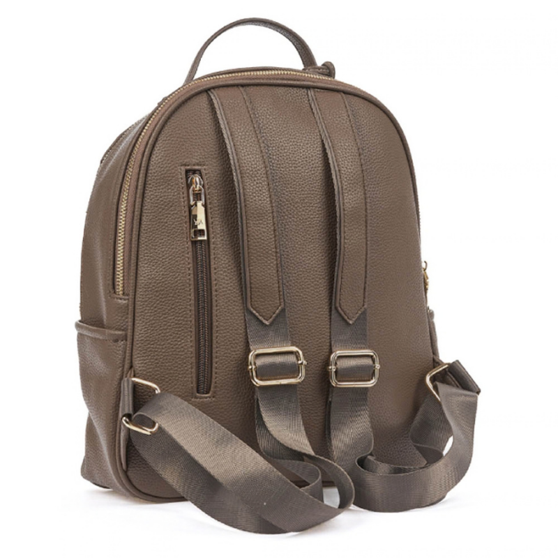 MOCHILA LISA TAUPE