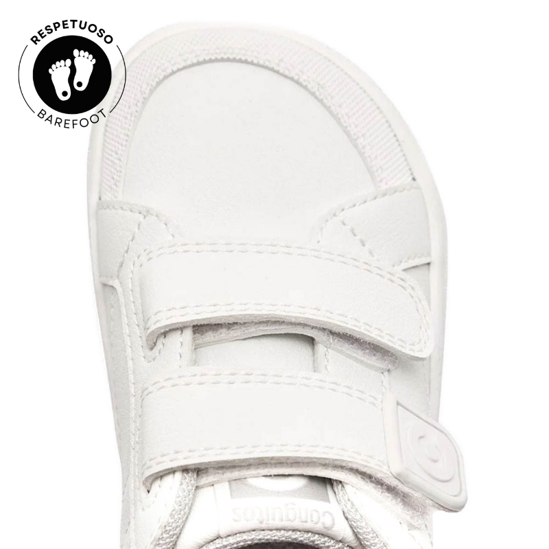 DEPORTIVO BAREFOOT VELCROS BLANCO 328001