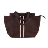 BOLSO TEJIDO BROWN
