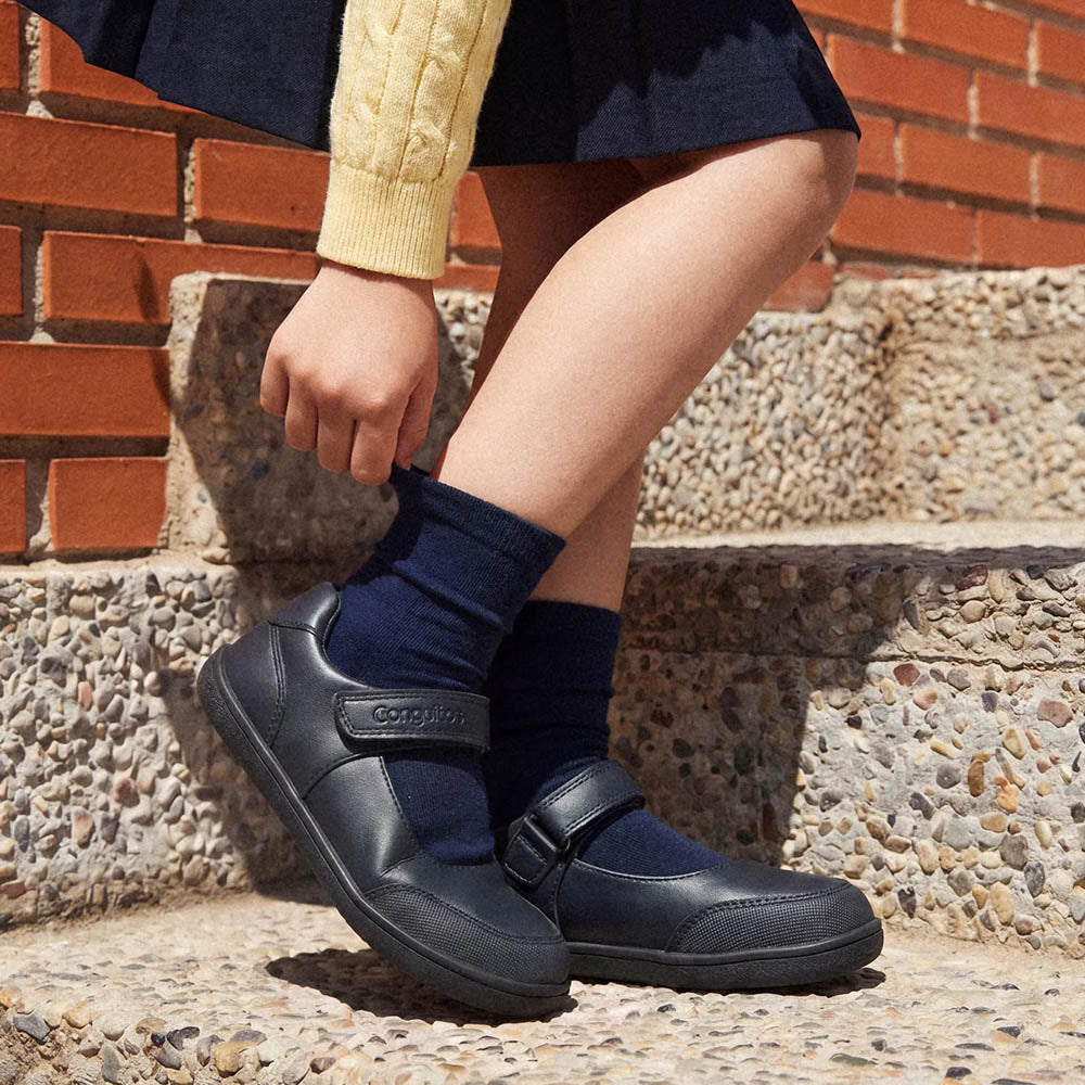 MERCEDES COLEGIAL BAREFOOT NAVY 326008