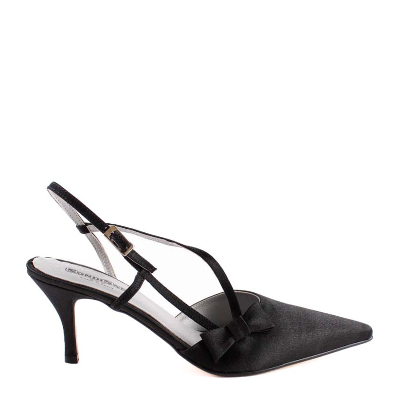 MULET FIESTA LAZO RASO NEGRO