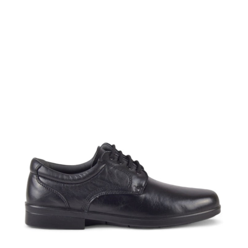 ZAPATO CORDON LISO CORDERO NEGRO 26853ST